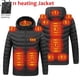 thumbnail image 2 of NWE-chaquetas calefactoras impermeables para hombre, abrigo con termostato inteligente, Color puro, con capucha, invierno, 2021, 2 of 4