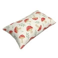 thumbnail image 3 of Kll Cartoon Flat Mushrooms Pillow Covers Envelope Closure,Super Soft And Cozy Fuzzy Fleece Pillow Case Cover 20"X30", 3 of 8