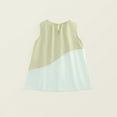thumbnail image 4 of KAOOCXU Girl New Dress Patchwork Sleeveless O-Neck Simple Stylish Dresses Summer Cotton Sundress Kids Durable Playsuit Sunsuit Clothes, 4 of 9