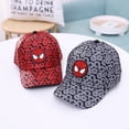 thumbnail image 2 of Disney-gorras de béisbol de Mickey Mouse y Spiderman para niño y niña, gorro ajustable de dibujos animados, Mickey, Minnie Mouse, Marvel, bebé Fivean unisex, 2 of 2