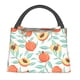 thumbnail image 1 of Easygdp Peach Bolsa de Almuerzo Insulada Reutilizable, Bolsa de Mano y Bandolera para Oficina, Trabajo, Viajes, 1 of 6