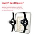 thumbnail image 3 of Forme de l'Arche Socket Support de Maintenance Stable Socket Boîte de Réparation Entretoise Concise Socket Support de Boîte de Fond avec une Grande Élasticité pour le Bureau à Domicile, 3 of 7