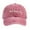 Red, variant on Unisex Washed Baseball Cap Letter Embroidered Graphic Fashion Dad Hat Lightweight Adjustable Unstructured Casual Sun Hat Red
