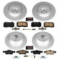 thumbnail image 2 of PowerStop Front and Rear Geomet Coated Brake Rotor and Pad Kit Fits: MERCEDES-BENZ Select Models CRK6602, 2 of 5