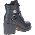 thumbnail image 3 of Harley-Davidson Footwear Bota De Moto Con Encaje Howell De 5"" Para Mujer, Color Negro 9, 3 of 4