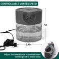 thumbnail image 2 of Purificador de agua y aire Oxyvana Quiet de velocidad variable con luz de 7 colores, 2 of 7