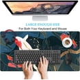 thumbnail image 6 of Anime Koi Carp Large Mouse Pad Cute Koi Fish Gaming Desk Mat Japanese Mousepad XXL Desk Mat, Cool Keyboard Mouse Mat Desk Pad for Computer Laptop Girl Gamer Women Desktop Protector 31.5x15.7 in, 6 of 6