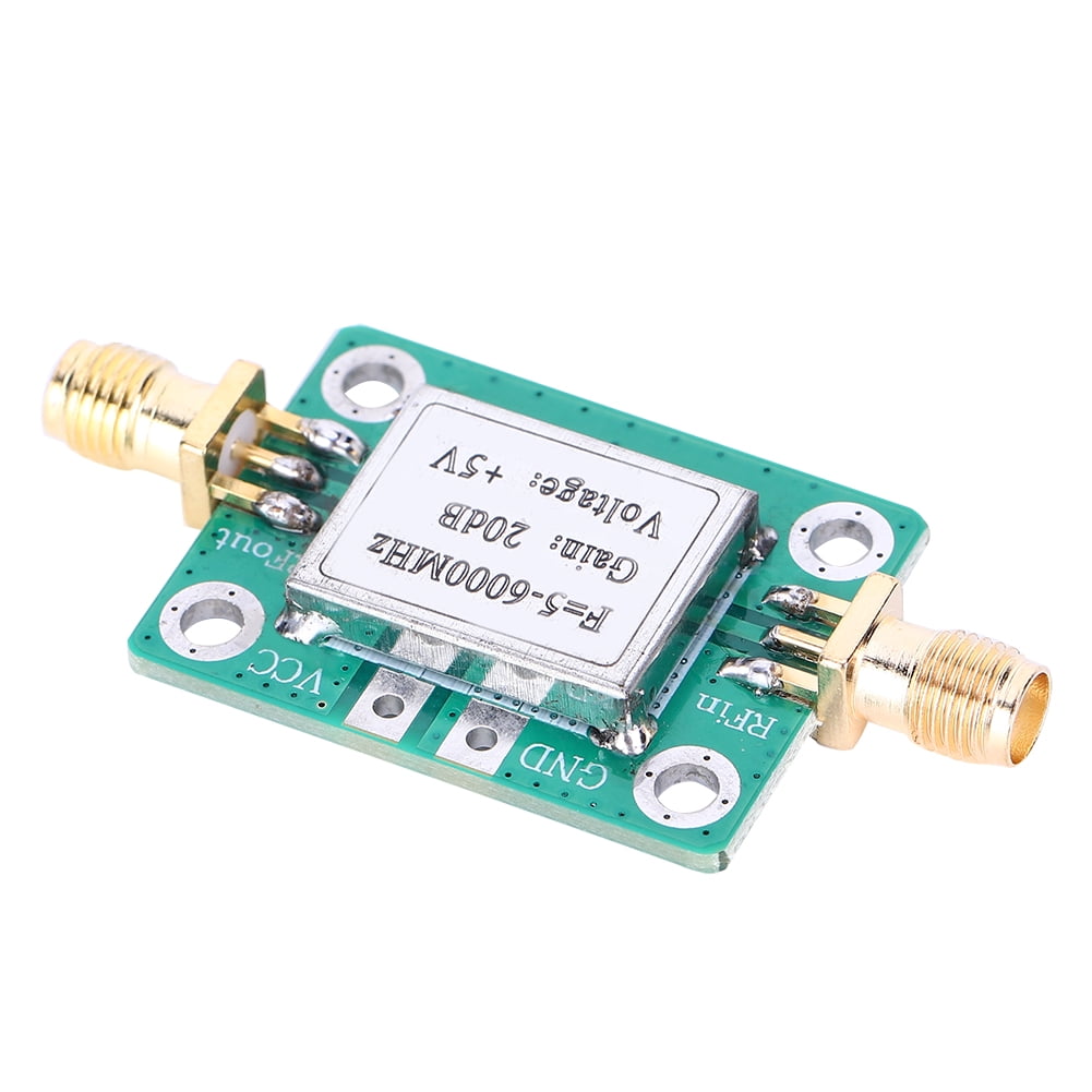 5M-6GHz RF Amplifier Ultra Wideband Gain 20dB Medium Power Amplifier Board 