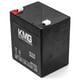 KMG Batterie de Remplacement 12V 4.5Ah Compatible avec ADI 4110 25309 Vista 10SE EDRWWMPump EDS – image 3 sur 3