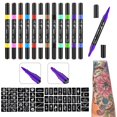 thumbnail image 1 of Marcadores de tatuaje temporales Ponhey con 67 plantillas para todas las edades, 1 of 8