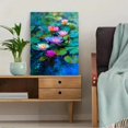 thumbnail image 5 of Dreamy Girl Lavender Field Oil Painting Canvas Home Wall Art, 5 of 8