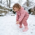 thumbnail image 2 of Fadezar Kids Snow Boots Boys Girls Lightweight Winter Boots Warm Barefoot Shoes for Toddler Kid, 2 of 7