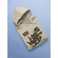 thumbnail image 3 of South Africa Tourist Map Hoodie Men -Image by Shutterstock, Male Small, 3 of 4