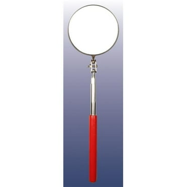 Ullman 758-S-2L Circular Telescoping Mirror, Extra Long Handle