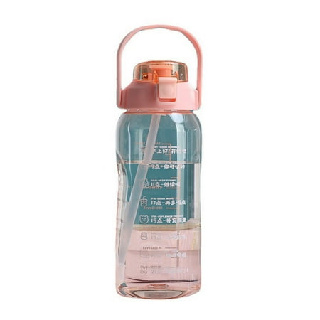 

50oz Water Bottle with Straw BPA Free Leak-proof Water Jug with Motivational Time Marker Ensure You Drink Enough Water Daily for Fitness Gym