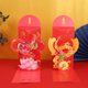 thumbnail image 2 of Dibujos animados divertidos del año del dragón en 3D tridimensionales móviles Año Nuevo boda boda sentido especial regalo sello, 2 of 6
