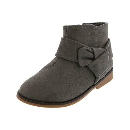 The Children'S Place Fashion Bootie Grey Ankle-High Boot - (Best Place To Shop For Boots)