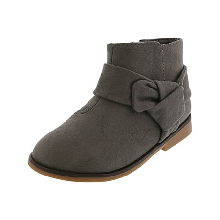 The Children'S Place Fashion Bootie Grey Ankle-High Boot - (Best Place For Boots)