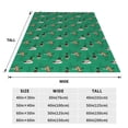 thumbnail image 3 of Bixox Fleece Blanket Duck Mallard Flying Pose Pattern Super Soft Double-Sided Microfiber Flannel Blanket for Sofa, Bed, Couch,Suitable for All Seasons - 80"x60", 3 of 5