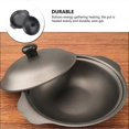 thumbnail image 3 of Iron Casserole Kitchen Stew Pot Food Cooking Casserole Non-stick Cooking Pot Kitchen Cookware20X16X4.5CMBlack, 3 of 4