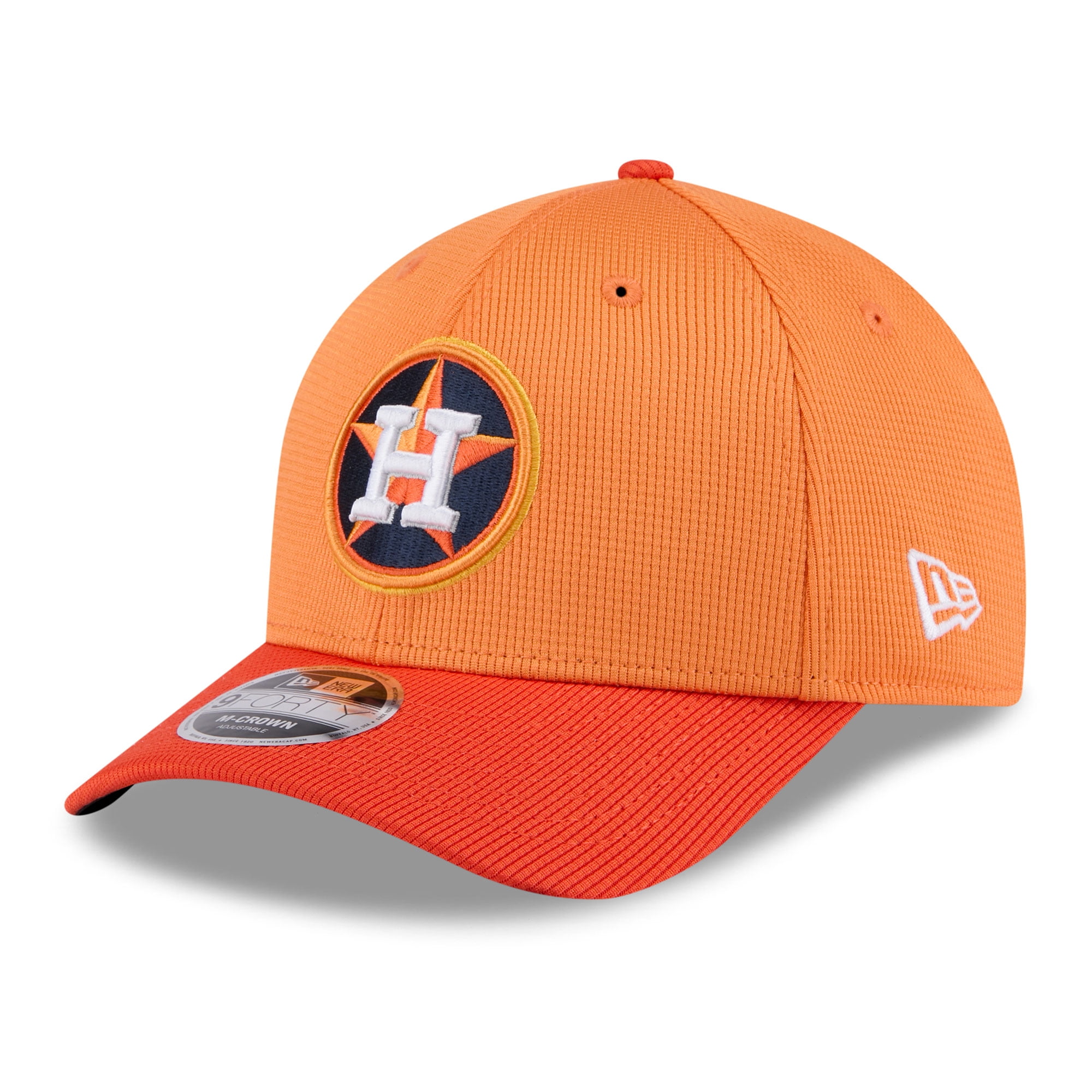 Men's New Era  Orange Houston Astros 2025 Spring Training 9FORTY Adjustable Hat