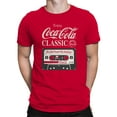 thumbnail image 2 of Officially Licensed Coca Cola Enjoy Classic Cassette Men's T-shirt, 2 of 3