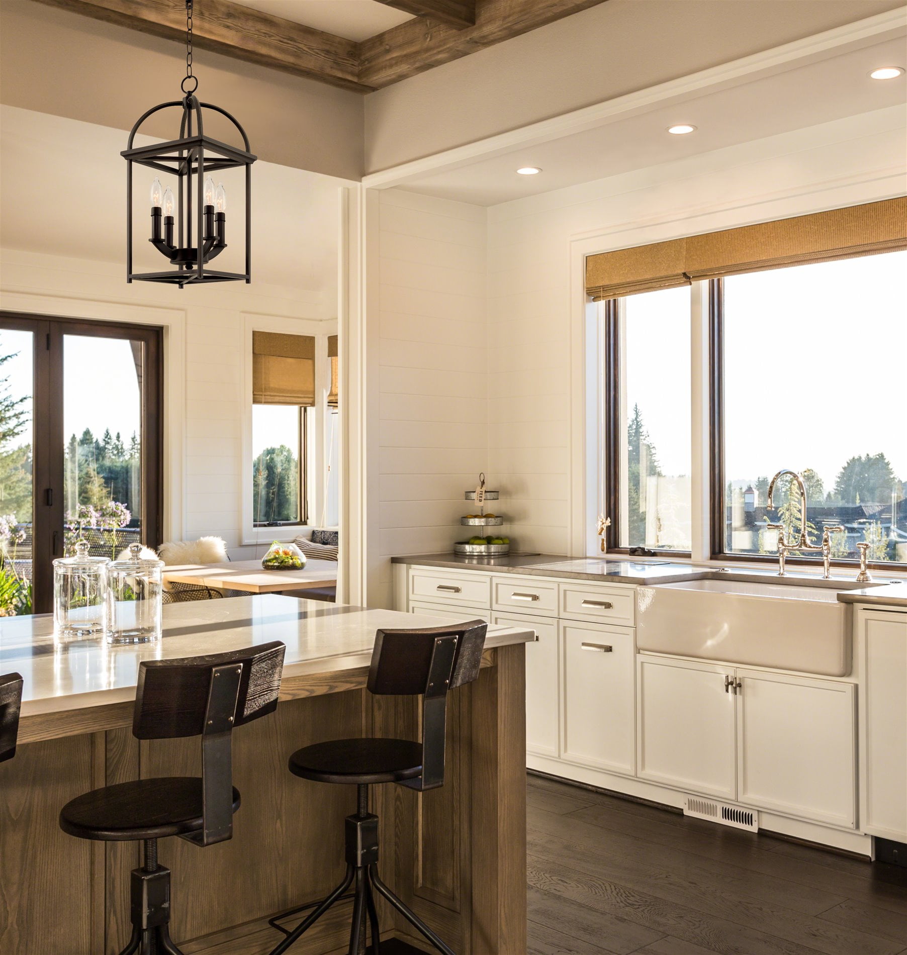 Oil Rubbed Bronze Finish With Hand Painted Gold Trim Kira Home