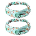 thumbnail image 1 of Diadema navideña, pañuelo navideño, accesorio elástico para el cabello para trajes navideños familiares para mujeres, 1 of 5