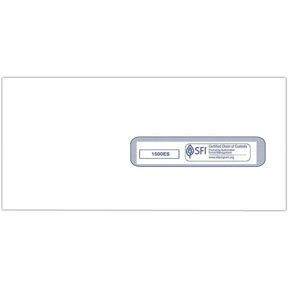 ComplyRight CMS-1500#101/2 41/2"x 91/2" Window Envelope, Self-Seal, 2000-Count 1500ES