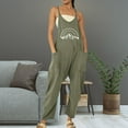 thumbnail image 3 of B91xZ Salopette Décontractée Ample pour Femmes Super Confortable en Denim Extensible, AG 3TG, 3 of 5