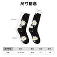 thumbnail image 3 of Balery Daisies Flowers Calcetas Largas con Estampado para Hombre y Mujer – Suaves y Transpirables, Talla Única (US 5-11), 3 of 6