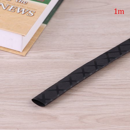 1m Non-slip Heat Shrink Tubing Fishing Waterproof Wrap Fishing Rod Racket Sleeve