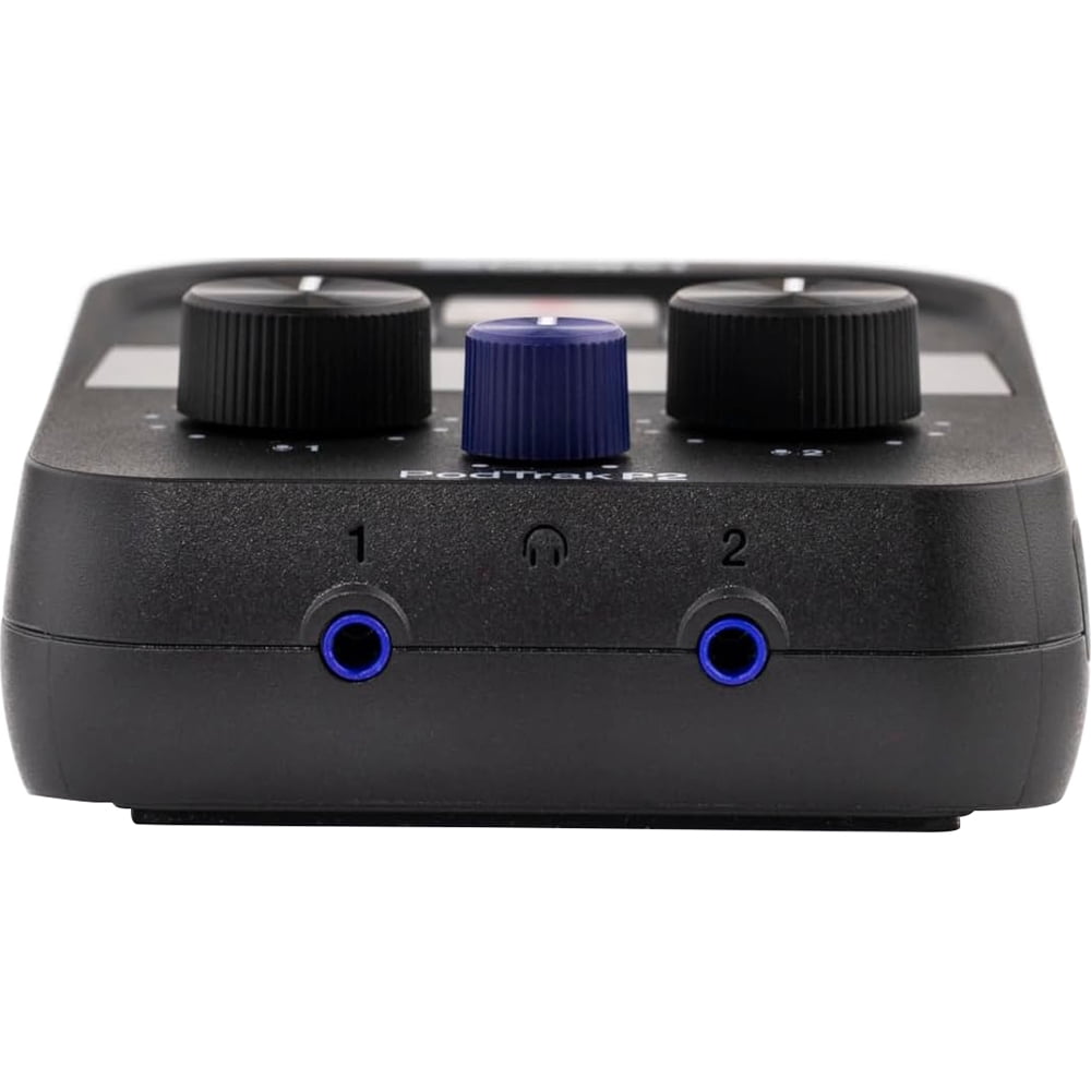 Zoom PodTrak P2 Dual USB Mic Portable Podcast Recorder