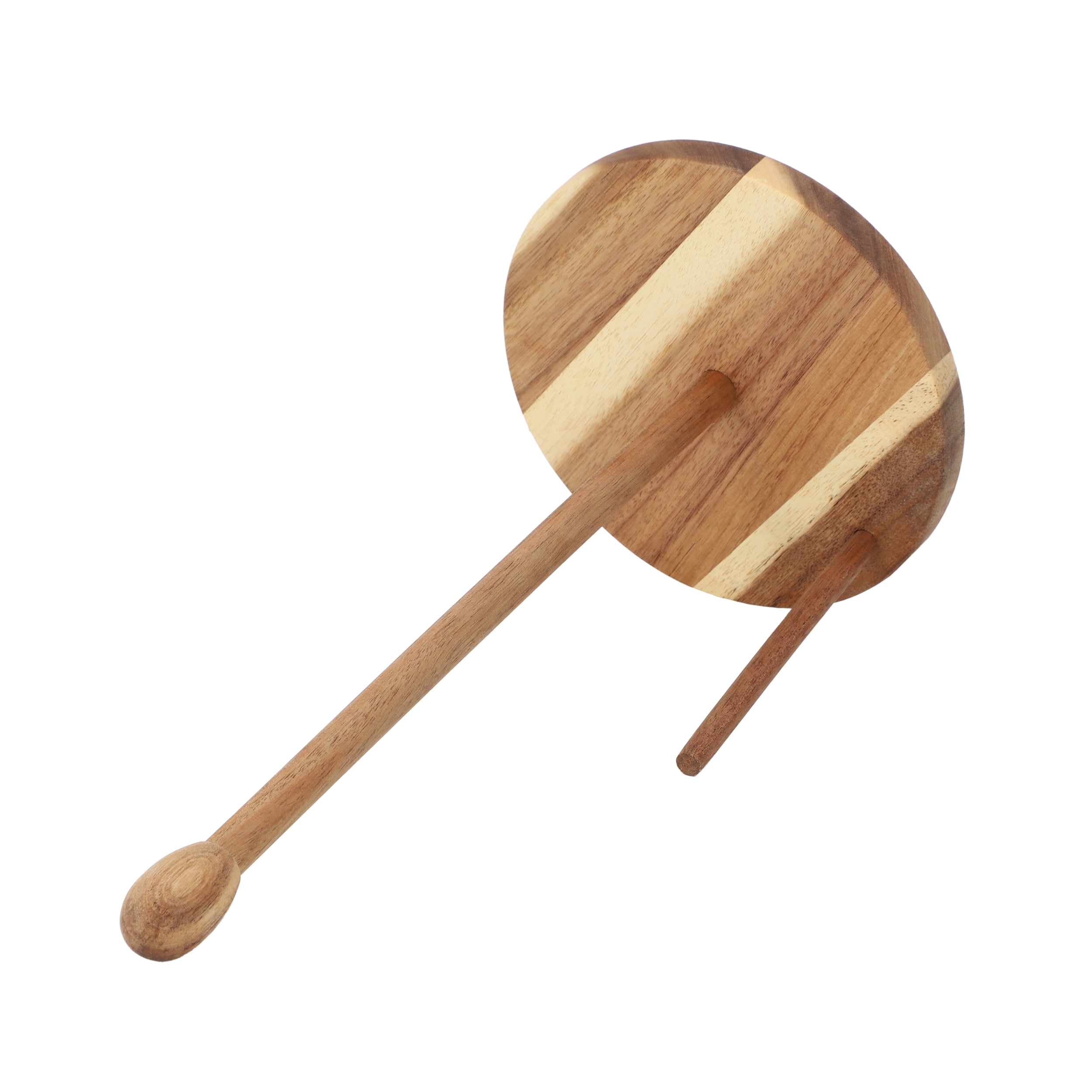Elama 14 inch Acacia Wood Paper Towel Holder