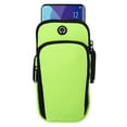 thumbnail image 4 of Uxcell Phone Arm Band for Running Armband Cell Phone Holder Running Phone Carrier Green, 4 of 5