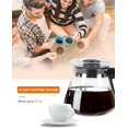 thumbnail image 3 of Commercial Chef Cafetera cafetera de Goteo con Filtro Vertedor, Cafetera de 5 Tazas con Tanque de Agua de 0,75 L, Se Prepara en 6 Minutos, 3 of 7