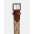 thumbnail image 3 of Wonder Nation Boys Tan Stretch Woven Belt, Sizes S-L, 3 of 3
