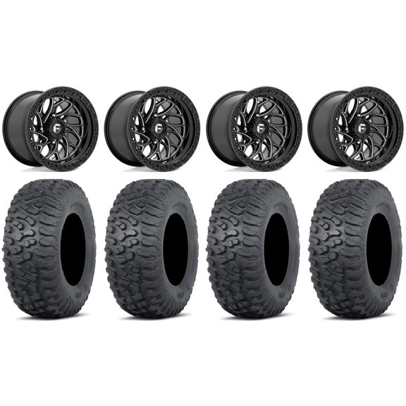 Fuel Runner 15" Wheels Bk 32" Terra Hook Tires Polaris RZR XP 1000 / PRO XP / Ranger XP 900/1000