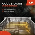 thumbnail image 3 of A-Premium Engine Oil Pan Sump with Drain Plug Compatible with Cummins ISX15 Diesel, 3 of 8