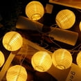 thumbnail image 1 of Amdohai Outdoor Lights for Patio Solar Outdoor Lights 21FT 30 LEDs Solar Lights Outdoor Garden Solar String Light Lantern Outdoor Solar String Lights Solar String Lights Outdoor Garden, 1 of 8