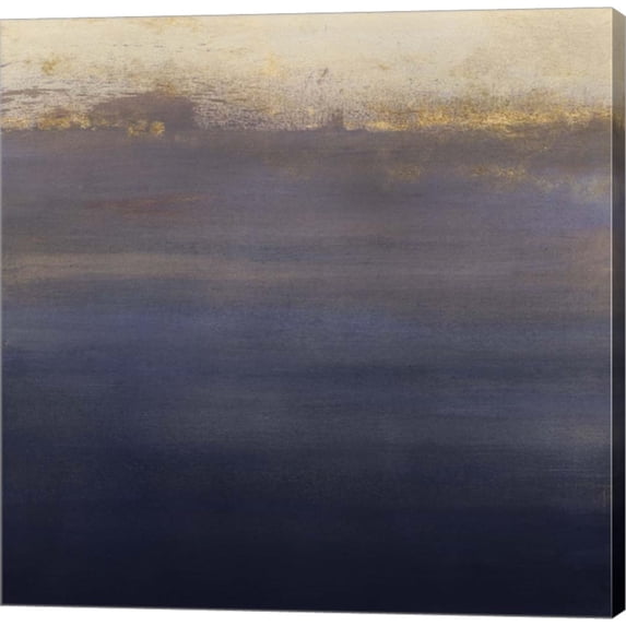 Indigo Sundown I by Victoria Borges, Canvas Wall Art, 12W x 12H