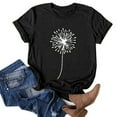 thumbnail image 2 of B91xZ Hauts pour Femme 2024 Performance Manches Courtes T-Shirt à Col en V, Noir L, 2 of 5