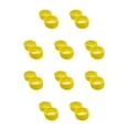 thumbnail image 3 of Naiovety 2 piezas de anillo de agarre de raqueta, fijación de sobregrip, Protector de acabado antideslizante, accesorios universales Amarillo 10piezas, 3 of 6