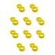 thumbnail image 2 of Soidarity 2 piezas de anillo de agarre de raqueta, mango de bate de bádminton, Kit de fijación de sobregrip, suministros protectores de cinta de agarre, Amarillo 10piezas Soidarity  CBP165267, 2 of 4
