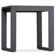 thumbnail image 4 of Afuera Living Aluminum Gray End Table Rectangular 20.5"H x 18"W x 20"D Unassembled, 4 of 6