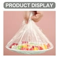 thumbnail image 3 of acdanc 100 pcs/pack Plastic Wrap Dispenser, Reusable Cling Film Dispenser, Food Grade Plastic Household Cling Film, 3 of 7