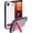 Red Light Blue Multi, variant on ZAGG Sedona Snap Case with Kickstand for iPhone Air - Green Sea Kelp Drop Protection (13ft/4m) Multi-Layer Protection with Camera Button MagSafe Phone Case with Impact-Absorbing Bumpers