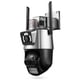 thumbnail image 1 of Cámara Cámara Wifi Cámara de doble lente Cámara de seguridad Cámara inalámbrica para exteriores interiores (enchufe de EE. UU.), 1 of 7