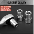 14-Piece E-TORX Socket Set - Premium Female Torx Socket Set, Ultimate ...