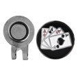 thumbnail image 4 of Surface Polishing Golf Ball Marker Sturdy Golf Marker for Hat Decoration Golfers ANGGREK Otros, 4 of 8